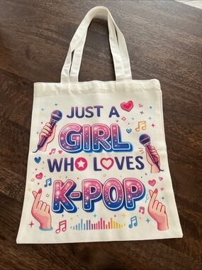 NEW K-POP Canvas Tote Bag